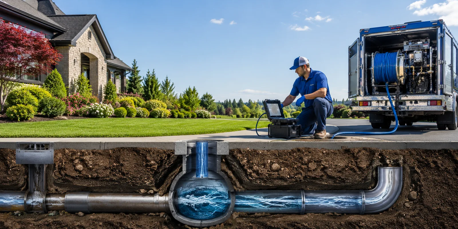 Drainage restoration information for Kingsford Heights, IN